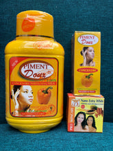 Piment Doux Extra Whitening  Milk+ Serum + Cream / 500ML - Afro Body Glow